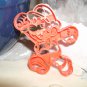 SUPER MARIO JUMPING CHARACTER MARIO BROTHERS NINTENDO COOKIE CUTTER USA PR590