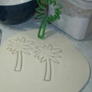 PALM TREE TROPICAL ISLAND VACATION VICTORY PEACE FERTILITY COOKIE CUTTER PR592