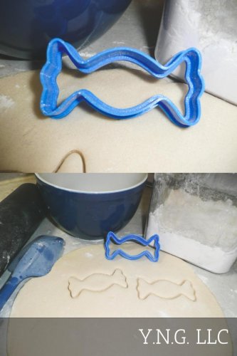 CANDY SWEET CONFECTION HALLOWEEN BIRTHDAY LARGE COOKIE CUTTER USA PR594L