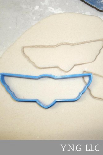 AIRPLANE LOGO FLYING BOEING AIRCRAFT COOKIE CUTTER FONDANT BAKING TOOL USA PR601