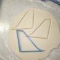 AIRPLANE TAIL FIN VERTICAL STABILIZER FLYING COOKIE CUTTER FONDANT USA PR602