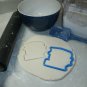 STACKED BOOKS DECOR VINTAGE READING BOOKWORM COOKIE CUTTER FONDANT BAKING PR605