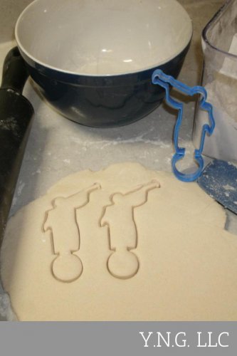 ANGEL MORONI STATUE MORMON TEMPLE LDS LATTER DAY SAINTS COOKIE CUTTER USA PR608