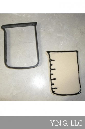 CHEMISTRY BEAKER MEASURING CUP LAB SCIENCE COOKIE CUTTER USA PR612