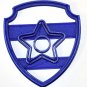 CHASE PAW PATROL BLUE BADGE LOGO TAG SHOW POLICE DOG TRAFFIC COOKIE CUTTER PR657