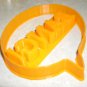 WORD BALLOON BANG COMIC BOOKS CARTOON STRIPS GRAPHICS COOKIE CUTTER USA PR637