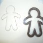 GINGERBREAD MAN FAIRY FOLK TALE SHREK CHRISTMAS BISCUIT COOKIE CUTTER USA PR652