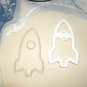 ROCKET MISSILE SPACE AIRCRAFT COOKIE CUTTER FONDANT BAKING TOOL USA PR639