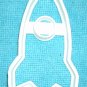 ROCKET MISSILE SPACE AIRCRAFT COOKIE CUTTER FONDANT BAKING TOOL USA PR639
