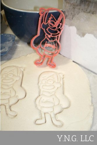 MABEL PINES GRAVITY FALLS DISNEY CARTOON CHARACTER COOKIE CUTTER FONDANT PR640