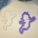 LITTLE GIRL SKIPPING DANCING PLAYING TWIRLING JUMPING COOKIE CUTTER USA PR648