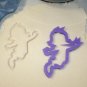 LITTLE GIRL SKIPPING DANCING PLAYING TWIRLING JUMPING COOKIE CUTTER USA PR648