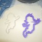 LITTLE GIRL SKIPPING DANCING PLAYING TWIRLING JUMPING COOKIE CUTTER USA PR648