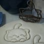 CAT KITTY SNEAKY LAYING DOWN CARNIVOROUS ANIMAL KITTEN COOKIE CUTTER USA PR2342
