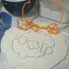 EASTER SPRING TIC TAC TOE 4 PC SET CARROT BUTTERFLY BUNNY COOKIE CUTTER PR674