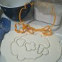 EASTER SPRING TIC TAC TOE 4 PC SET CARROT BUTTERFLY BUNNY COOKIE CUTTER PR674