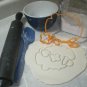 EASTER SPRING TIC TAC TOE 4 PC SET CARROT BUTTERFLY BUNNY COOKIE CUTTER PR674