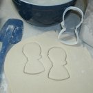 FIRST COMMUNION GIRL HOLY EUCHARIST CHURCH COOKIE CUTTER FONDANT BAKING PR676