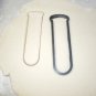 CHEMISTRY VIAL TEST TUBE SCIENCE COOKIE CUTTER FONDANT BAKING TOOL USA PR678