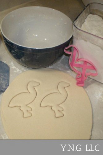 FLAMINGO WATER WADING BIRD STILT LEGS COOKIE CUTTER FONDANT BAKING TOOL PR679