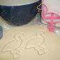 FLAMINGO WATER WADING BIRD STILT LEGS COOKIE CUTTER FONDANT BAKING TOOL PR679