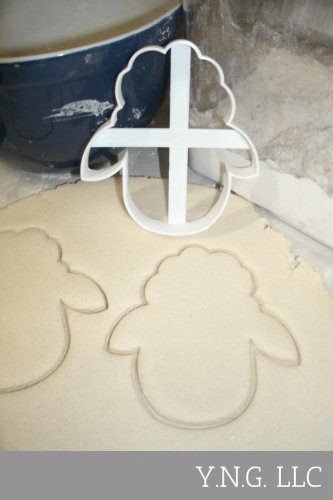 SHEEP FARM ANIMAL COUNTING SHEEP LAMB OF GOD COOKIE CUTTER FONDANT USA PR684