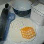 2 PC RUBIKS CUBE COMBINATION PUZZLE GAME TOY FONDANT TOOL COOKIE CUTTER PR695
