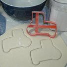 RED TRACTOR FARM VEHICLE EQUIPMENT AGRICULTURE COOKIE CUTTER FONDANT TOOL PR701