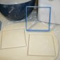 SQUARE SHAPE FRAME BOX COOKIE CUTTER FONDANT BAKING TOOL USA PR708