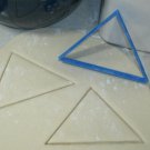 TRIANGLE SHAPE PYRAMID RAMP COOKIE CUTTER FONDANT BAKING TOOL USA PR709