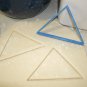 TRIANGLE SHAPE PYRAMID RAMP COOKIE CUTTER FONDANT BAKING TOOL USA PR709