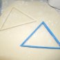 TRIANGLE SHAPE PYRAMID RAMP COOKIE CUTTER FONDANT BAKING TOOL USA PR709