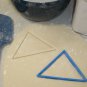 TRIANGLE SHAPE PYRAMID RAMP COOKIE CUTTER FONDANT BAKING TOOL USA PR709