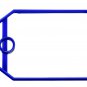 HANG TAG SHAPE GIFT PERSONALIZE PRESENT DECORATE COOKIE CUTTER USA PR711