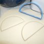 HALF CIRCLE SEMICIRCLE SHAPE TACO ORANGE SLICE COOKIE CUTTER FONDANT TOOL PR712