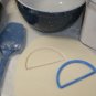 HALF CIRCLE SEMICIRCLE SHAPE TACO ORANGE SLICE COOKIE CUTTER FONDANT TOOL PR712