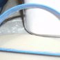 HALF CIRCLE SEMICIRCLE SHAPE TACO ORANGE SLICE COOKIE CUTTER FONDANT TOOL PR712
