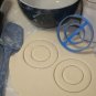DONUT DOUGHNUT CONFECTION DESSERT OR WREATH COOKIE CUTTER FONDANT TOOL USA PR713