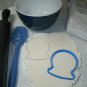 SNOW GLOBE MINIATURIZED SCENE MODEL LANDSCAPE COOKIE CUTTER FONDANT TOOL PR714