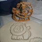 LION LEO ROAR GROWL FEROCIOUS AFRICAN SAFARI WILDLIFE COOKIE CUTTER USA PR2362