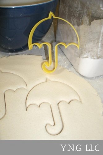 UMBRELLA PARASOL PATIO SUNSHADE RAIN COOKIE CUTTER FONDANT BAKING TOOL USA PR718