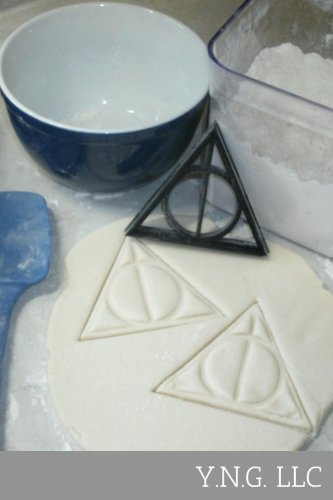 DEATHLY HALLOWS SYMBOL HARRY POTTER ELDER WAND COOKIE CUTTER TOOL USA PR720