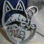 CAT KITTY PLAYING PLAYFUL SOCIALIZING BEHAVIOR CARNIVOR COOKIE CUTTER USA PR2366