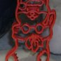 CAT IN STOCKING CHRISTMAS HOLIDAY KITTY KITTEN ANIMAL COOKIE CUTTER USA PR2369
