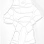 BUZZ LIGHTYEAR SPACE RANGER TOY STORY CARTOON DISNEY PIXAR COOKIE CUTTER PR725