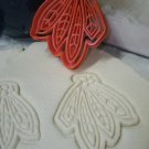 BLACKHAWKS FEATHERS LOGO CHICAGO HOCKEY NHL SPORTS TEAM COOKIE CUTTER TOOL PR735