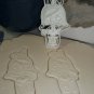 HOPS DETAILED WHITE BUNNY EARS SURPRISE DOLL SERIES COOKIE CUTTER USA PR2386