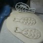 SHRIMP SUSHI FRESH RAW FISH SHREDDED DAIKON RADISH COOKIE CUTTER USA PR2392
