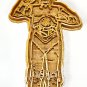 C-3PO HUMANOID ROBOT STAR WARS CHARACTER LIGHTSABER COOKIE CUTTER USA PR750