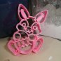 EASTER BUNNY RABBIT HOLDING EGG HUNT SPRING HOLIDAY COOKIE CUTTER USA PR2400